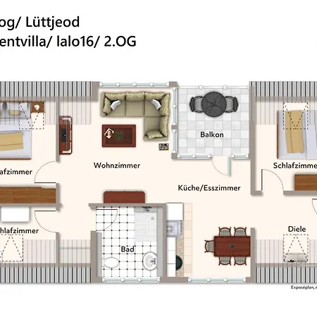 Lejlighed Luettjeod Apartmentvilla Luettjeod Apartmentvilla 16