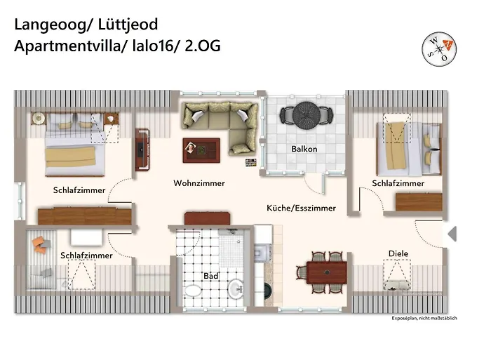 公寓 Luettjeod Apartmentvilla Luettjeod Apartmentvilla 16